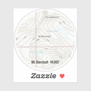Sticker Mont Bierstadt Colorado Fourteener