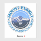 Sticker Mont Elbert (Feuille)