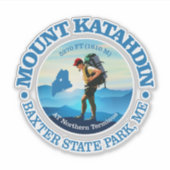 Sticker Mont Katahdin (C) (Devant)