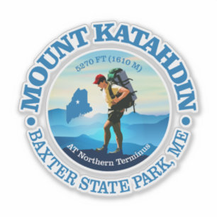 Sticker Mont Katahdin (C)