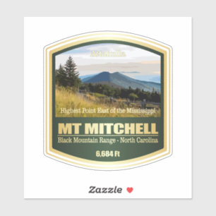 Sticker Mont Mitchell (PF)