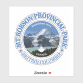 Sticker Mont Robson PP (Feuille)