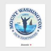 Sticker Mont Washington (V) (Feuille)