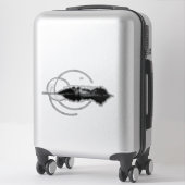 Sticker Montagne Geo (Sur valise)