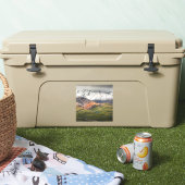 Sticker Montagne polychrome, Denali NP, Alaska (Glacière)