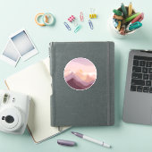 Sticker Montagnes Sunset (Couverture iPad)