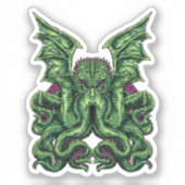 Sticker Montée de Cthulhu (Recto)