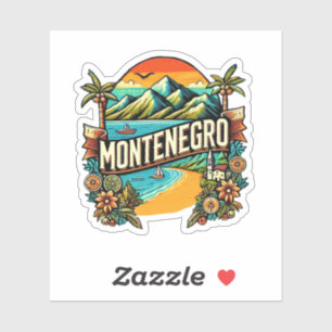 Sticker Monténégro