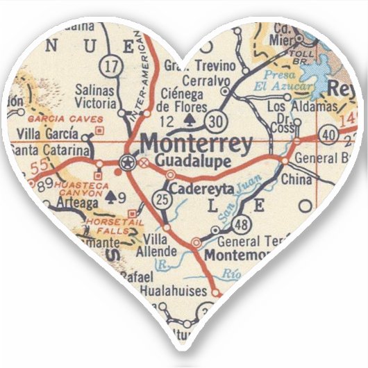 Sticker Monterrey MX (Devant)