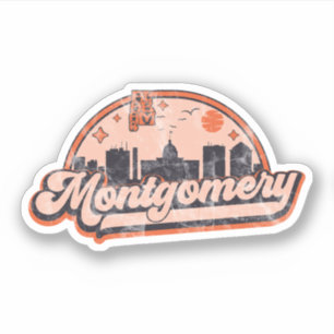 Sticker Montgomery, Alabama