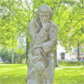 Sticker Monument Paracelse à Salzbourg (Recto)