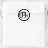 Sticker Moon Kanji (Sac)