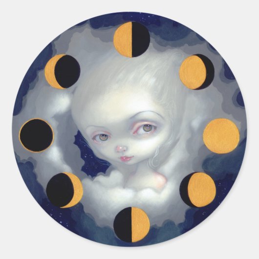 Sticker "Moon Phases" (Devant)