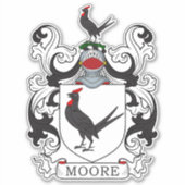 Sticker Moore Family Crest (Devant)