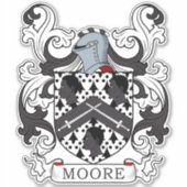 Sticker Moore Family Crest (Devant)