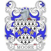 Sticker Moore Family Crest (Devant)