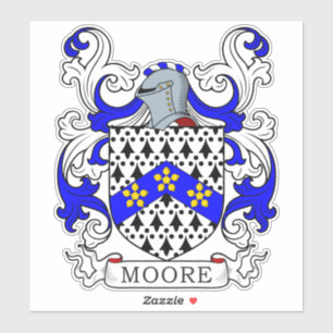 Sticker Moore Family Crest