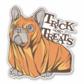 Sticker Mops d'Halloween (Devant)