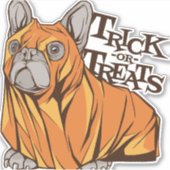 Sticker Mops d'Halloween (Devant)