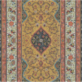 Sticker Moquette Perse antique Design élégant (Devant)