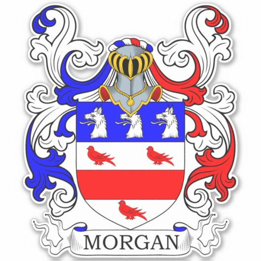 Sticker Morgan Family Crest (Devant)