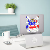 Sticker Morgan Family Crest (Ordinateur portable sur le bureau)