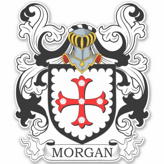 Sticker Morgan Family Crest (Devant)