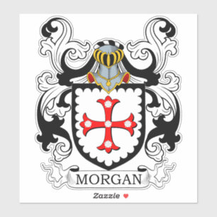 Sticker Morgan Family Crest