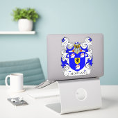 Sticker Morgan Family Crest (Ordinateur portable sur le bureau)