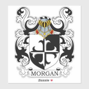 Sticker Morgan Family Crest