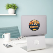 Sticker Morgan Hill, Californie (Ordinateur portable sur le bureau)