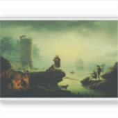 Sticker Morning Fog at sea by Joseph Vernet (Devant)