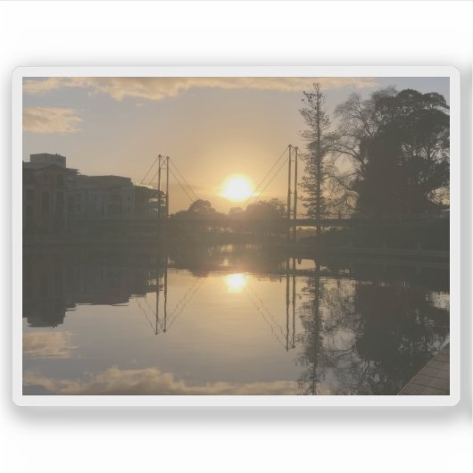 Sticker Morning Sunrise (Devant)