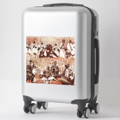Sticker Moroccan Feast V4 (Sur valise)