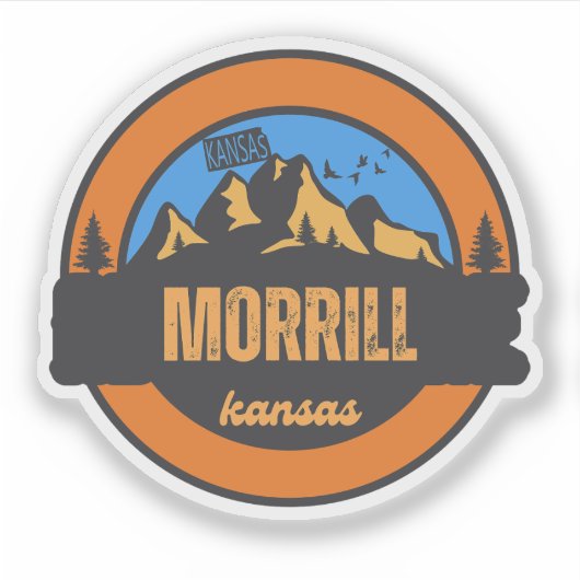Sticker Morrill, Kansas (Devant)