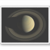 Sticker Mosaïque De La Planète Saturne Et Ses Principaux A (Devant)