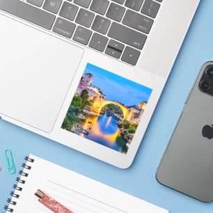 Sticker Mostar de Bosnie-Herzégovine