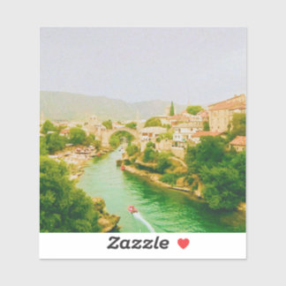 Sticker Mostar stad - Bosnien och Hercegovina