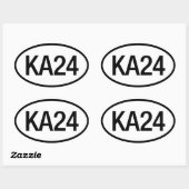 Sticker moteur Datsun Nissan KA24 (Feuille)