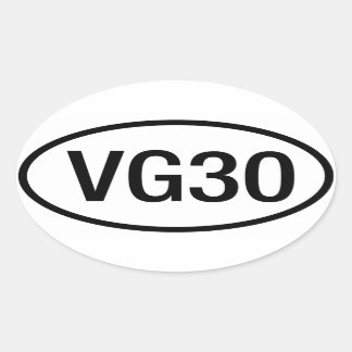 Sticker moteur Datsun Nissan VG30