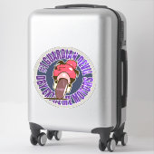 Sticker Moteurs extrêmes DBY (Sur valise)