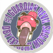 Sticker Moteurs extrêmes DBY (Devant)
