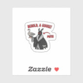 Sticker Moth Goose (Feuille)