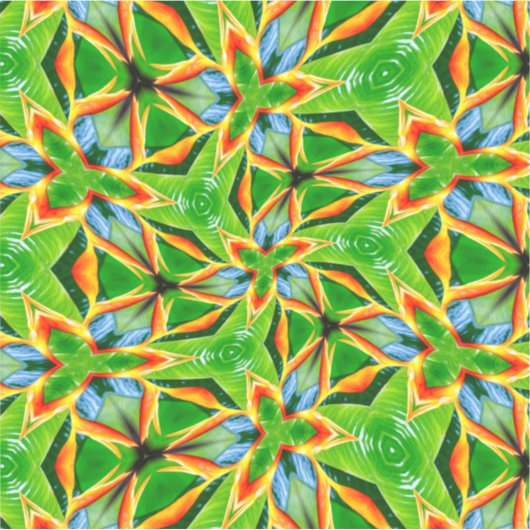 Sticker Motif Abstrait jaune (Devant)