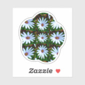 Sticker Motif blanc (Feuille)