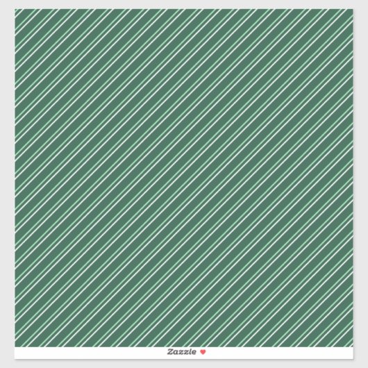 Sticker Motif blanc vert (Feuille)