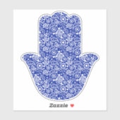 Sticker Motif bohémien Hamsa main (Feuille)