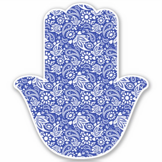 Sticker Motif bohémien Hamsa main (Devant)
