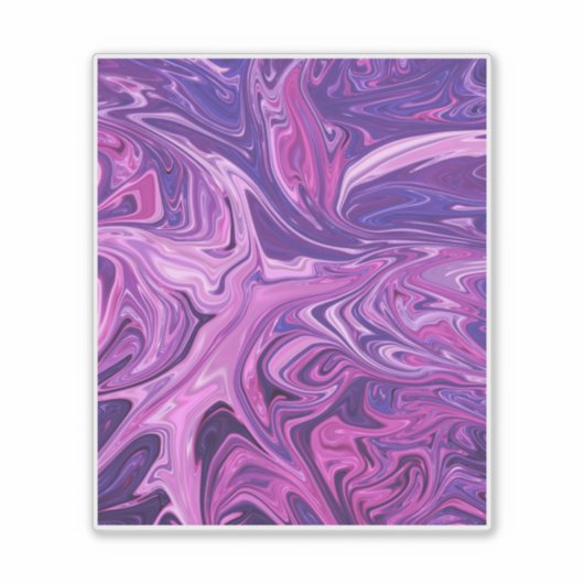 Sticker Motif d'art Galaxy (Devant)