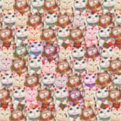 Sticker Motif de chats Maneki-neko (Devant)